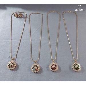 Stylish Ethnic <b>Bridal</b> Handcrafted Kundan <b>Jewelry</b> <b>Set</b> For Lehenga And Saree Manufacturing Factory Wholesale Supply Global Buyers - Product Image 2