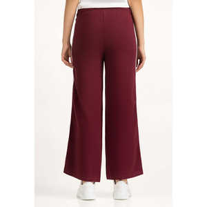 Pantalon décontracté taille mi-haute à jambes larges WM-TRC-SS25-405 – Respirant et coupe régulière - Product Image 5