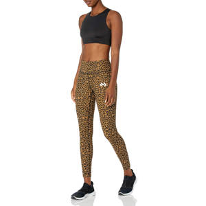 Nouveau produit Leggings de yoga taille haute Logo personnalisé Leggings large push up sans couture pour femmes - Product Image 4