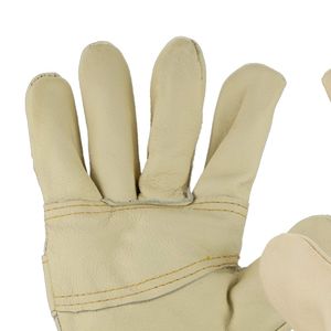 Gants de travail en cuir Rigger Matériau souple avec fonctions ignifuges anti-coupure anti-impact anti-chaleur - Product Image 3