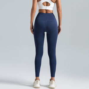 Pantalones de Yoga para levantamiento de glúteos sin costuras para mujer, mallas sexis para entrenamiento físico, mallas de malla de secado rápido, transpirables, ajustados para deportes - Product Image 2