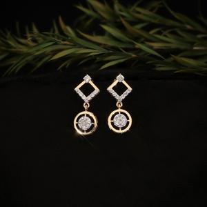 สร้อยคอทอง 14KT ประดับเพชรแล็บหรูหรา พร้อมใบรับรอง IGI สร้อยคอสั่งทำพิเศษสำหรับงานหมั้น งานแต่งงาน งานวันเกิด ของขวัญ - Product Image 3