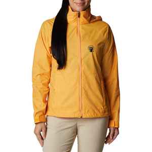 Chaqueta cortavientos impermeable de poliéster para mujer, chaqueta ligera de concha suave, resistente al agua - Product Image 1