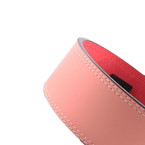 Customized Belt Men's Pin Buckle Black Weightlifting Belts Leather Gift Set Cow Hide Weightlifting Belts For Sale 2025 - Product Image 6