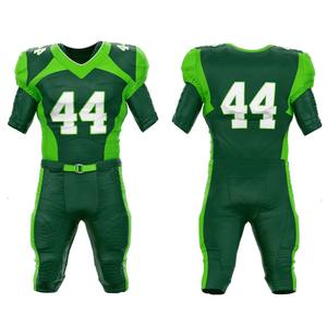 OEM uniformes de fútbol americano unisex personalizados totalmente personalizables de talla grande transpirable de secado rápido de manga corta para la temporada de verano - Product Image 1