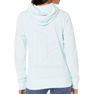 Sudaderas con capucha transpirables de Color sólido para mujer, sudaderas con capucha de gran tamaño, diseño personalizado para exteriores para mujer, lona completa de alta calidad para adultos PK - Product Image 3