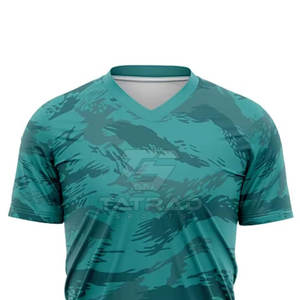 Nuevo Diseño, Última Llegada, Camiseta de Fútbol para Hombre, Sublimada, Impresa, 100% Poliéster, Secado Rápido, Transpirable, Ligera, Hecha en Pakistán - Product Image 4