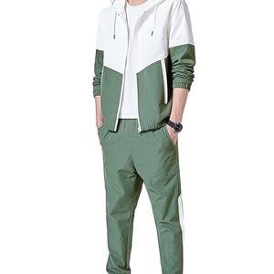 ชุดกันลมโพลีเอสเตอร์แบบรูดซิปขึ้นน้ำหนักเบาชุดกันลมไนลอนออกแบบโลโก้ได้ตามต้องการ - Product Image 4