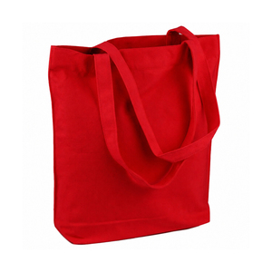 Sacs de courses réutilisables en coton 100% avec poignées, pour la vente en gros, portés main ou épaule - Product Image 1