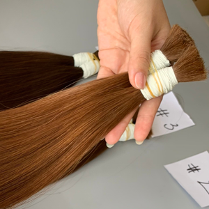 No Synthetic <b>Fiber</b> 100% Human <b>Hair</b> Bulk <b>Hair</b> Extensions Shipping Worldwide by DHL UPS FEDEX - Product Image 5