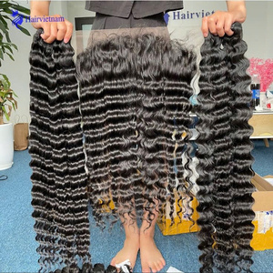 Pelo Remy vietnamita HD transparente para cierre Frontal de encaje Grado de cabello Natural fino Remmy Proveedor de alta calidad Frontal - Product Image 3