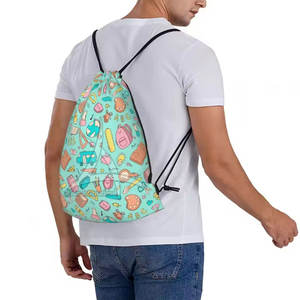 Sac à dos à cordon de serrage entièrement sublimé, vente en gros pour la vente en ligne, personnalisé, haute qualité, tissu personnalisé, 2025 - Product Image 6