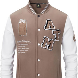 แจ็กเก็ตบอมเบอร์แฟชั่นใหม่สำหรับผู้ชายแจ็คเก็ตเบสบอลเสื้อคลาสสิกสำหรับฤดูหนาว - Product Image 1