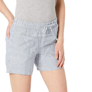 Wholesale 2025 Summer 100% Cotton Casual Women's Shorts <b>Drawstring</b> Custom Logo Hot Breathable Fleece Customizable - Product Image 3