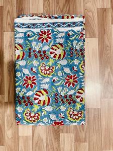 Nuevas telas de algodón estampadas a mano exclusivas de 60*60 cm, 100% algodón puro, telas del grupo Taj disponibles en stock. - Product Image 1