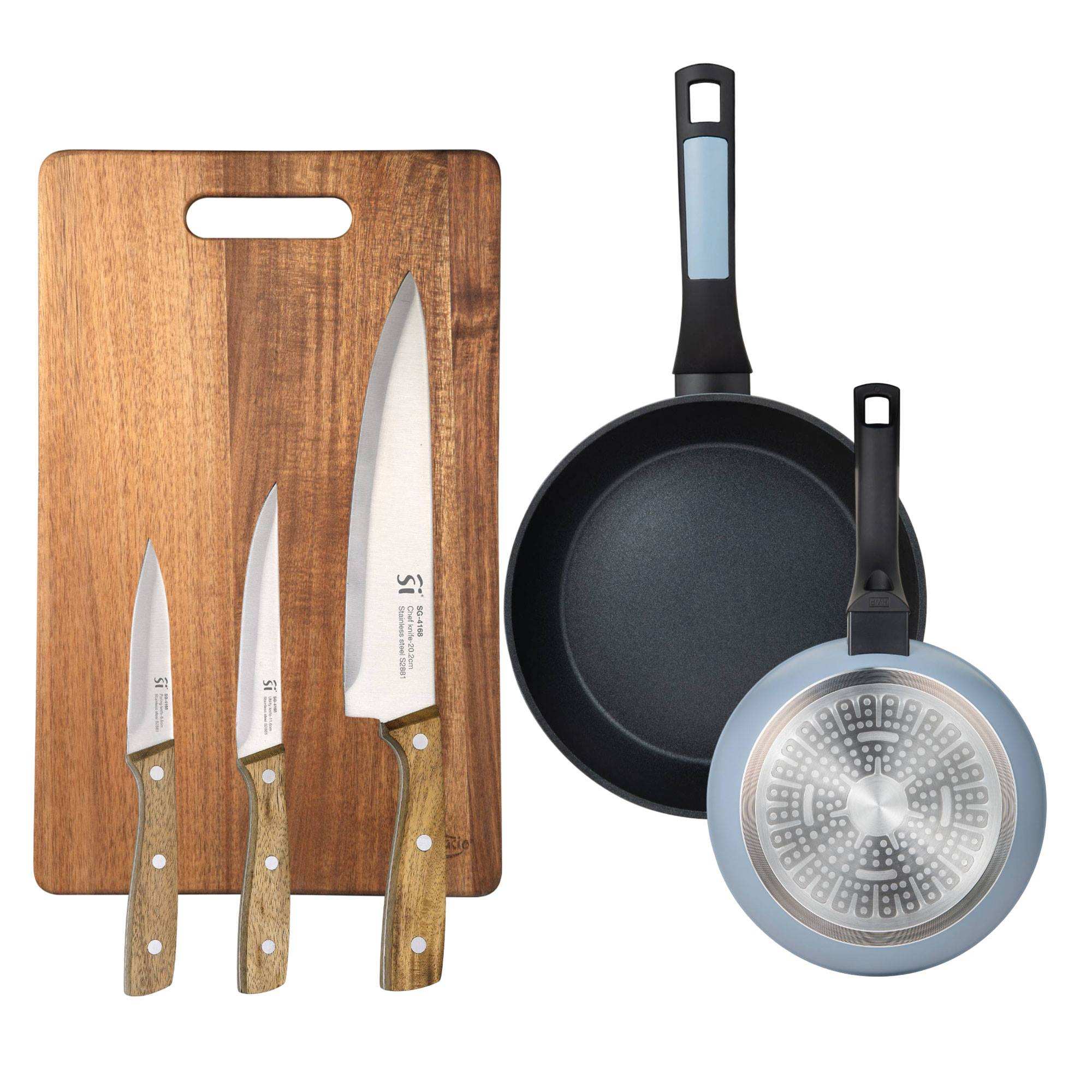 สีฟ้า, สีน้ำตาล