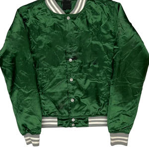 แจ็คเก็ตวาร์ซิตี้คอตั้งกันน้ำ ปักลายคุณภาพสูง สไตล์สตรีทแวร์ บุขนแกะสำหรับฤดูหนาว หนังบอมเบอร์ ลายตัวอักษร สำหรับผู้ชาย - Product Image 6