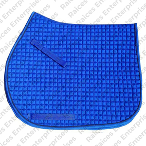 Almohadillas para SILLÍN acolchadas de tela de algodón de Color sólido de mejor diseño de alta calidad Producto de tendencia superior Almohadillas para SILLÍN de caballo en MOQ bajo - Product Image 2