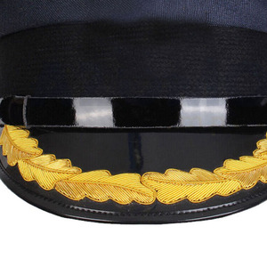 หมวกแก๊ปทรงคลาสสิกแบบสปอร์ตสำหรับวงโยธวาธิต รุ่นใหม่ล่าสุด พร้อมงานปักและขอบเย็บ  ใส่ได้ทุกโอกาส ราคาประหยัด - Product Image 5