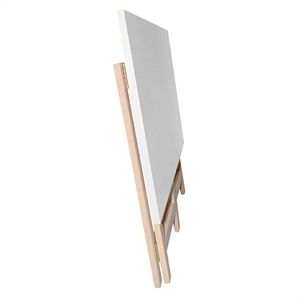 WELL HOME Mesa Plegable Blanca Sin Barnizar L.100xF.60x75 Mesas de Comedor - Product Image 5