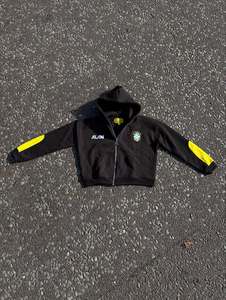 Winter Unisex Solid Stand Collar <b>Polyester</b>/Cotton Breathable Fleece <b>Tracksuit</b> Custom Logo Baggy Blank Heavyweight Hoodie - Product Image 6
