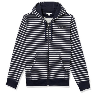 Sweat à capuche zippé en polaire unie de haute qualité pour homme avec broderie de logo personnalisé, vêtements de sport, prix de gros - Product Image 2