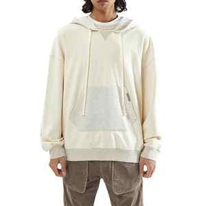 Vente en gros de sweats à capuche et sweat-shirts en molleton d'hiver 100% coton, personnalisés avec logo, style vintage, surdimensionnés pour hommes - Product Image 4