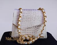 Bolso bandolera de piel sintética Mak Nisy para mujer