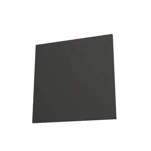 IndiArt Ceramic's Modern 600x600mm Glimpse Black Acabado brillante Porcelana sólida Baldosas para exteriores Full Antibacterial Classic - Product Image 1