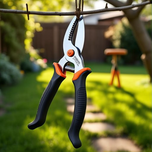 Funda Doble de Cuero para Tijeras de Podar y Sierras Plegables para Herramientas de Jardín FELCO - Product Image 3