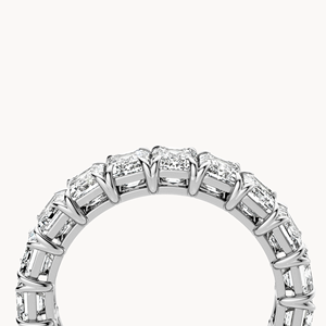 แหวนเพชรทรงเอเมอรัลด์คัทแบบ Eternity - Product Image 5