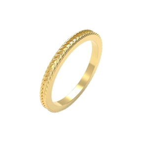 Bague en argent sterling 925 plaqué or rose pour femme, bijoux classiques pour mariage et anniversaire - Product Image 1