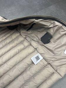 Chaleco acolchado de lana informal de talla grande para hombre, chaleco a prueba de viento, cómodo y elegante, relleno de Micro Gel, cuello en V, temporada de invierno - Product Image 4