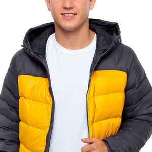 Vestes matelassées en polyester pour hommes, coupe-vent, séchage rapide, style streetwear, col montant, pour l'hiver - Product Image 6
