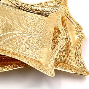 Top Arrivée Plateau De Service En Métal Par Kraft World De l'Inde Ensemble Élégant À Un Coût Très Amical - Product Image 5