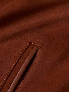 Chaqueta Universitaria de Hombre con Logotipo Personalizado, Estilo Moderno, Cierre de Botones, Bolsillos, Chaqueta Bomber de Béisbol Universitaria - Product Image 5