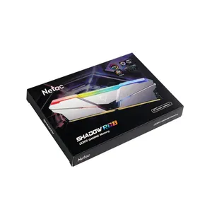 スポットUV印刷DDRゲームメモリパッケージボックスフルページ印刷白い段ボールボックス