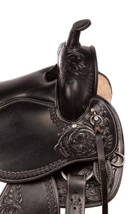 Selle Western en cuir véritable de qualité supérieure pour cheval Selle de course pour équitation Selle Western - Product Image 6