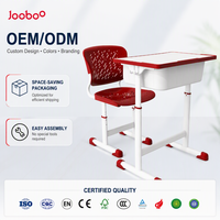 Chaises de bureau pour l'école primaire avec hauteur réglable, confortables, écologiques, design moderne en métal durable pour une utilisation en classe
