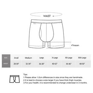 Calzoncillos Boxer de Algodón Elástico de Cintura Media para Hombre, Estilo Hip Hop, Secado Rápido, Transpirables, con Cordón Ajustable, para Deportes y Fitness - Product Image 6