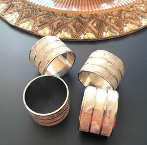 ห่วงรัดผ้าเช็ดปากโลหะสำหรับตกแต่งโต๊ะอาหารดีไซน์หรูหรา - Product Image 5