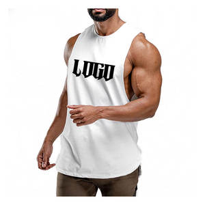 Dernière Offre Spéciale Gym Débardeur Pour Hommes À Séchage Rapide Coton Sans Manches Gilet D'entraînement Fitness Porter Slim Fit Musculation Muscle Mode - Product Image 4