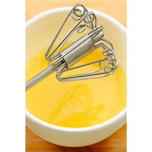 Mélangeur manuel Push-Pull Mucit Home, fouet Push-Pull, fouet en fil d'acier inoxydable, fouet automatique Push-Pull - Product Image 2