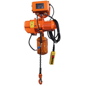 Machines de levage 1t 2t 3t type de chariot motorisé palan à chaîne électrique de l'usine SANMA avec simple double vitesse - Product Image 3