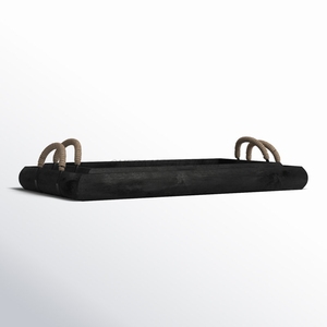Top Selling Acacia Wood <b>Tray</b> in Natural Finish with Modern Square Shape and Textured Surface Perfect for Everyday Use - Product Image 6