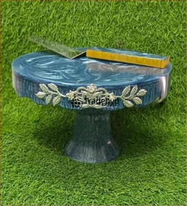 Unique Handmade <b>Resin</b> Cake Stand for Luxury Wedding Birthday Dessert Table Centerpiece Home Party Celebration Tradebyd - Product Image 2