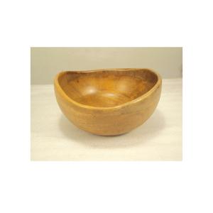 Cuenco multiusos clásico de madera de mango y madera mixta para servir, hogar - Product Image 3
