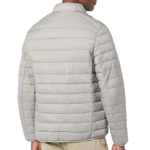 Blouson matelassé homme personnalisé avec logo 2026, style urbain, haute qualité, respirant, séchage rapide, col montant, pour l'hiver, services OEM - Product Image 2