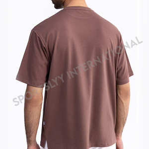 เสื้อยืดชายและหญิงแบบปกติทรงพอดีตัวสำหรับทุกเพศเสื้อยืดผ้าฝ้าย100% ขายส่งสำหรับผู้ชายและผู้หญิง - Product Image 6