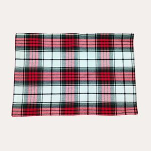 Servilleta de Lino 100% a Cuadros Rojos y Blancos, Desechable, Ecológica, Suave, Hecha a Mano, Estilo Europeo, Cuadrada - Product Image 4